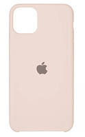 Силиконовый чехол защитный "Original Silicone Case" для Iphone 11 Pro Max pink-sand