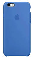 Силиконовый чехол защитный "Original Silicone Case" для Iphone 6+ синий