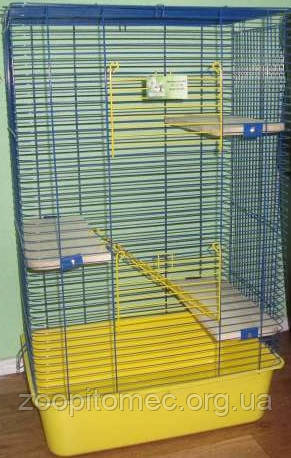 Клітка для шиншил СТ Шиншила-50 висока клітина 50*35*h 91см Клітка для шиншил Шиншила-50 висока