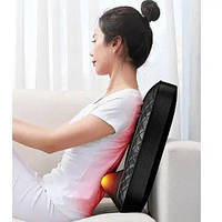 Масажер для спини на крісло, масажна подушка з роликовим масажем та підігрівом Xiongding 97Z