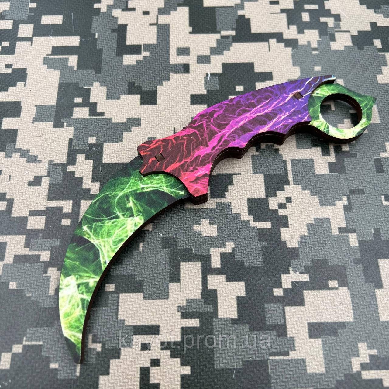 Деревянный Нож Керамбит По Игре CS:GO (КС ГО) Код 293 — Купить Недорого ...