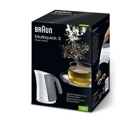 Электрический чайник Braun Multiquick 3 - фото 3 - id-p609497531