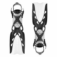 Ласти для дайвінгу Mares X-Stream чорно-прозорі 37/41