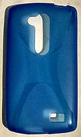 Силиконовый чехол для LG L Fino / D295 Blue