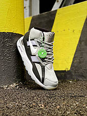 Чоловічі кросівки Nike Air Trainer High Georgetown Wolf Grey Obsidian Black White DM8320-001, фото 3