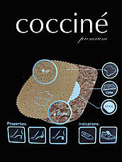Вкладка підп'яточник шкіряний на корковій основі для взуття COCCINE LEATHER&CORK Польща, фото 3
