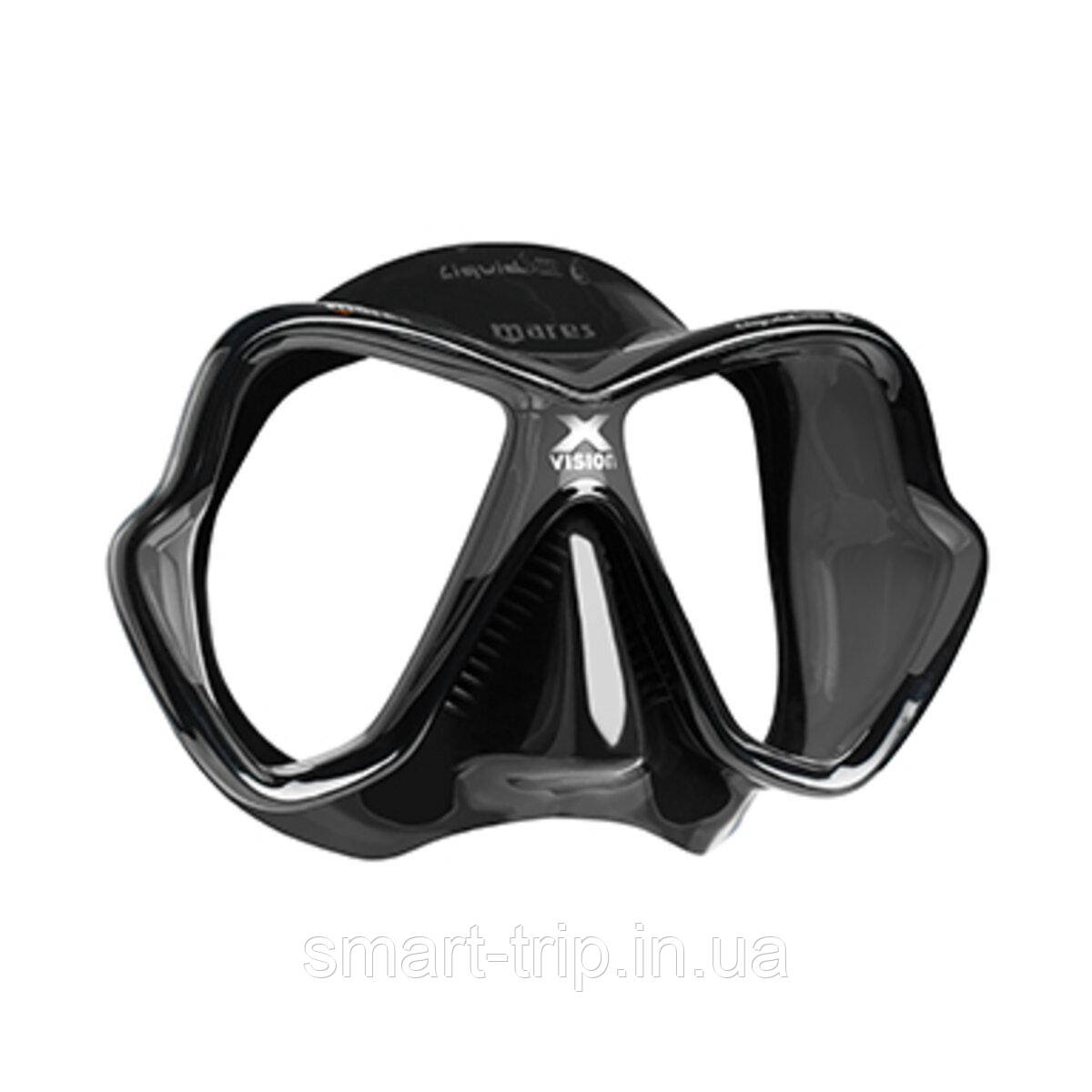 Маска для дайвінгу Mares X-Vision Liquidskin 13 чорна