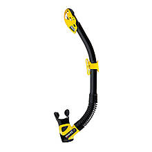 Трубка для дайвінгу Mares Rebel Dry чорно-жовта