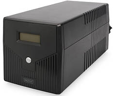 Digitus ДБЖ Line-Interactive, 1000VA/600W, LCD, 4xSchuko, RJ45, RS232, USB