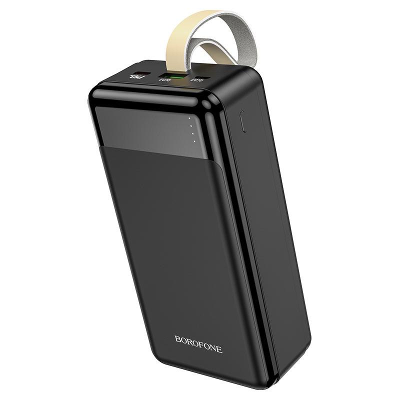 Портативний акумулятор Power Bank Borofone BJ19B 30000 mAh Incredible PD20W+QC3.0 Black