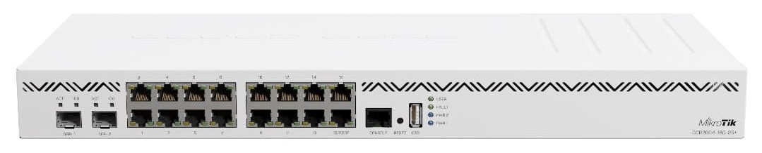 MikroTiK Маршрутизатор Cloud Core Router CCR2004-16G-2S+