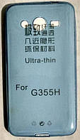 Силиконовый чехол для Samsung G355 Blue Ultra thin