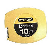 Рулетка вимірювальна STANLEY "Longtape", 10мх9.5мм, в пластмасовому корпусі.