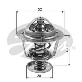 Термостат GATES TH24782G1 MAZDA 3 1.6 (77KW) 2008-12>2014-09