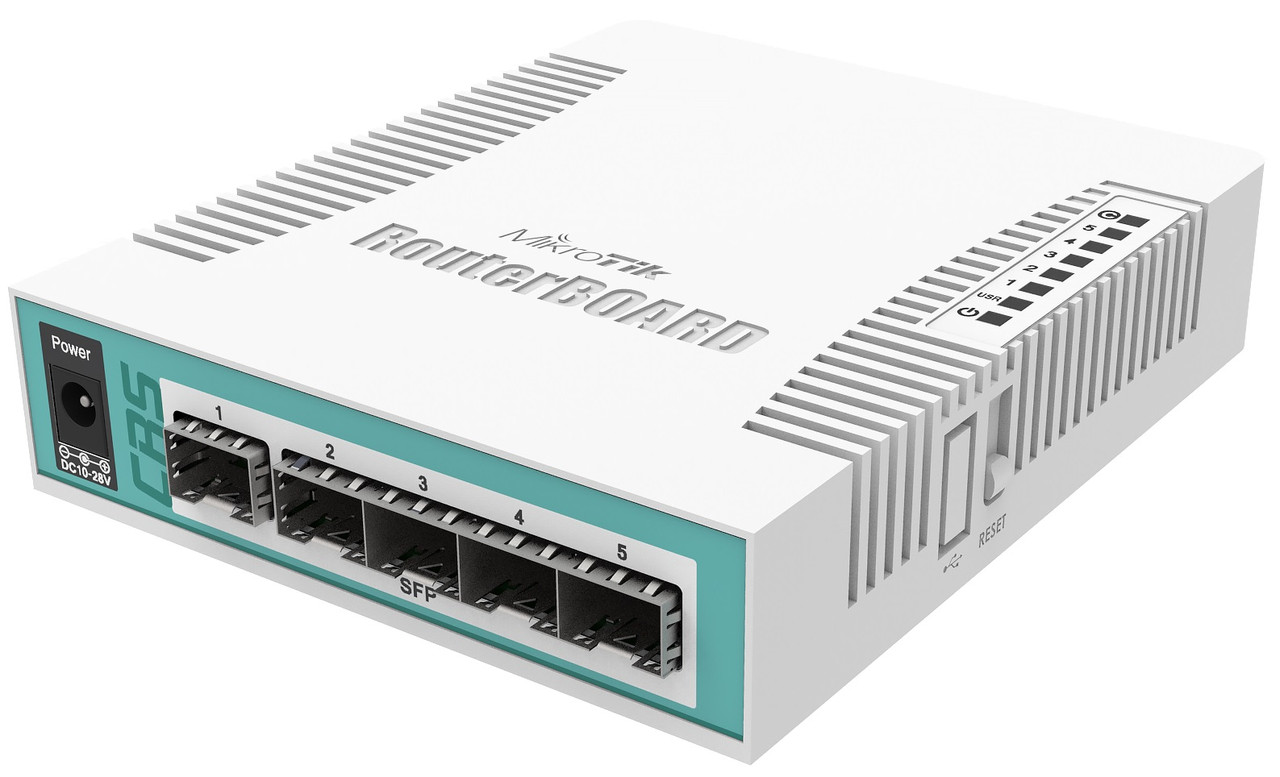 MikroTiK Комутатор Cloud Router Switch 106-1C-5S