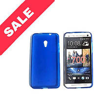 Силиконовый чехол для HTC Desire 700 V.1 Blue