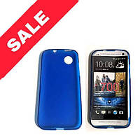 Силиконовый чехол для HTC Desire 700 V.2 Blue