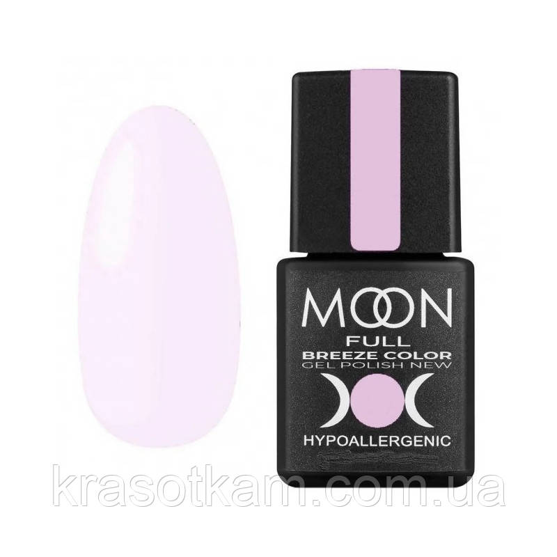 Гель-лак Moon Full Breeze color No401 ніжно-рожева сакура, 8 мл., фото 1