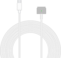 Кабель DK 170см (45w-87w) Type-C / USB-C на MagSafe 2 для Apple MacBook (white)