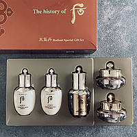 Премиальный омолаживающий набор корейской косметики The History Of Whoo Radiant Regenerating 5pcs Set