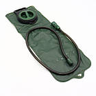 Тактичний гідратор для води на 2л, Aotu, Олива / Питна система / Гідратор з трубкою в рюкзак, фото 3