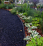 Бордюр садовий пластиковий чорний - Country Standard 15м., фото 3