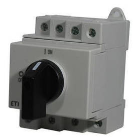 ETI LS 25 4р "1-0" 25A 1000V DC, GREEN PROTECT