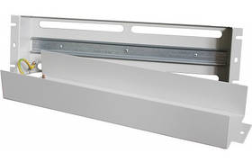 ZPAS Панель 19", модульна, з DIN-рейкою, сіра