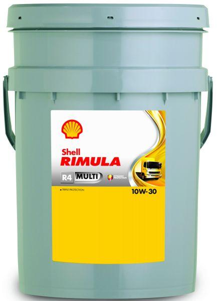 Олива моторна Rimula R4 Multi 10W-30 Shell - 20 л