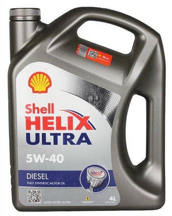 Олива моторна Helix Diesel Ultra SAE 5W-40 CF Shell - 4 л, фото 1