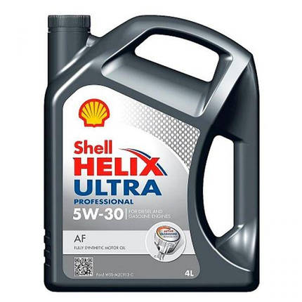 Олива моторна Helix Ultra Professional AF 5W-30 Shell - 4 л, фото 1