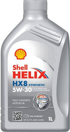 Олива моторна Helix HX8 SAE 5W-40 SN/CF Shell - 1 л, фото 1