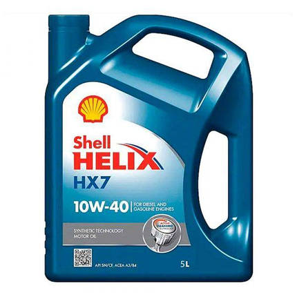 Олива моторна Helix HX7 10W-40 Shell - 5 л, фото 1