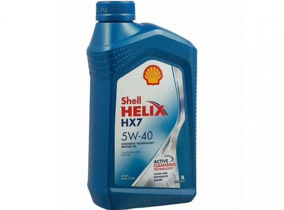 Олива моторна Helix HX7 5W-40 Shell - 1 л, фото 1