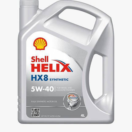 Олива моторна Helix HX8 Synthetic 5W-40 Shell - 5 л, фото 1