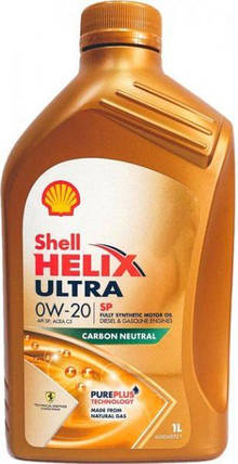 Олива моторна Helix Ultra Hybrid 0W-20 Shell - 1 л, фото 1