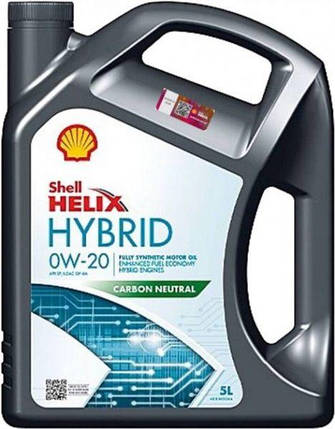 Олива моторна Helix Ultra Hybrid 0W-20 Shell - 5 л, фото 1