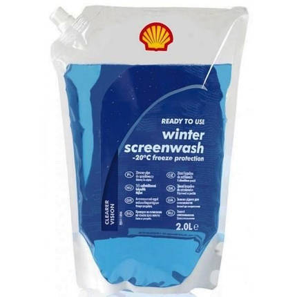 Омивач скла зимовий Winter Screenwash -20°C Shell - 2 л, фото 1