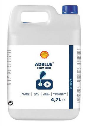 Рідина AdBlue Shell - 4,7 л, фото 1