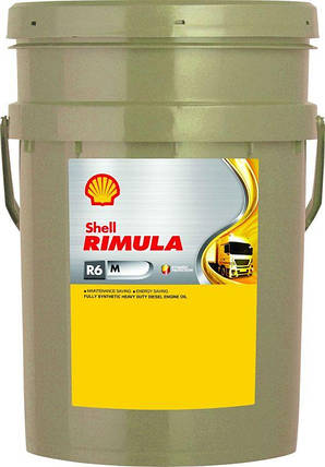 Олива моторна Rimula R6 M 10W-40 Shell - 20 л, фото 1