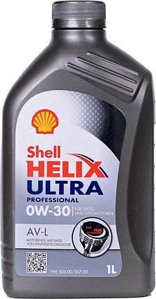 Олива моторна Helix Ultra Professional AV-L 0W-30 Shell - 1 л, фото 1