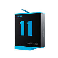 Аккумулятор увеличенной емкости Telesin для GoPro Hero 11, 10, 9 Black