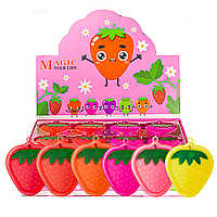 Бальзам для губ Magic Lip Balm LS 999 Клубничка (6 шт в асортименте)