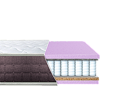 Ортопедичний матрац BRAVE "SPRING 2 В 1"