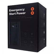 Автомобільний пусковий пристрій NZY Jump Starter HZ014 14800 мАг Чорний, фото 6