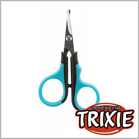 Ножиці із закругленими кінцями для стрижки собак, кішок і маленьких тварин Trixie 8 см.
