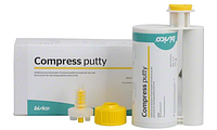 Compress Putty, базовий матеріал для відбитка, 380мл+змішувачі(5:1) 10шт