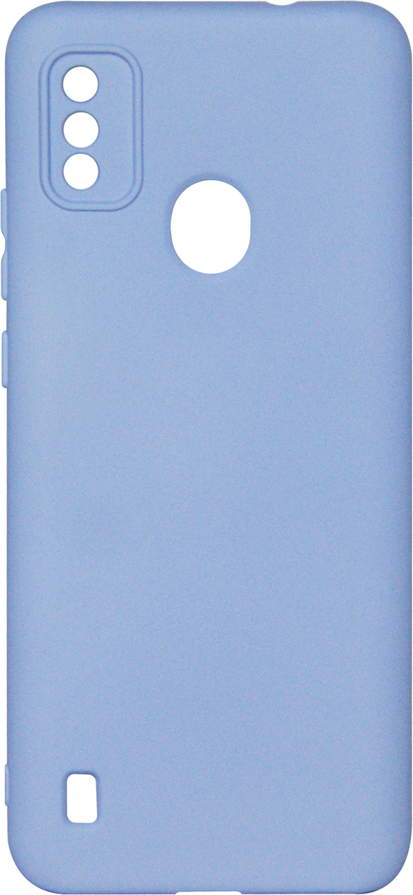 Силікон ZTE Blade A51 Silicone Case Світло-фіолетовий