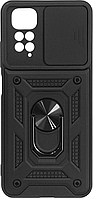 Накладка Xiaomi Redmi Note 11/Note 11S Чорний Camshield Honor New