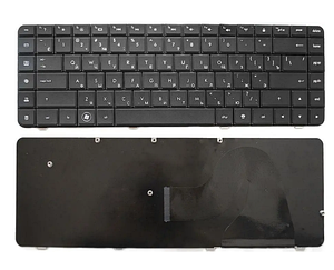 Клавіатура для ноутбука HP Compaq CQ56, CQ62, G56, G62 RU чорна нова
